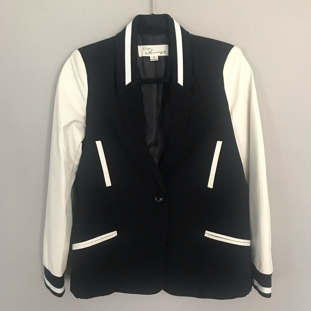 Two tone blazer